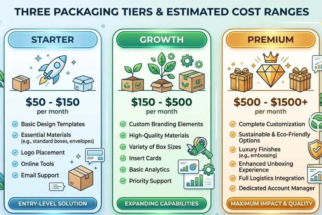 packaging cost comparison for ecommerce brands india