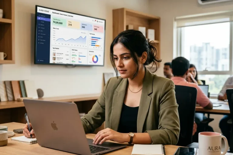 ecommerce product page design india d2c founder reviewing high converting layout 2026